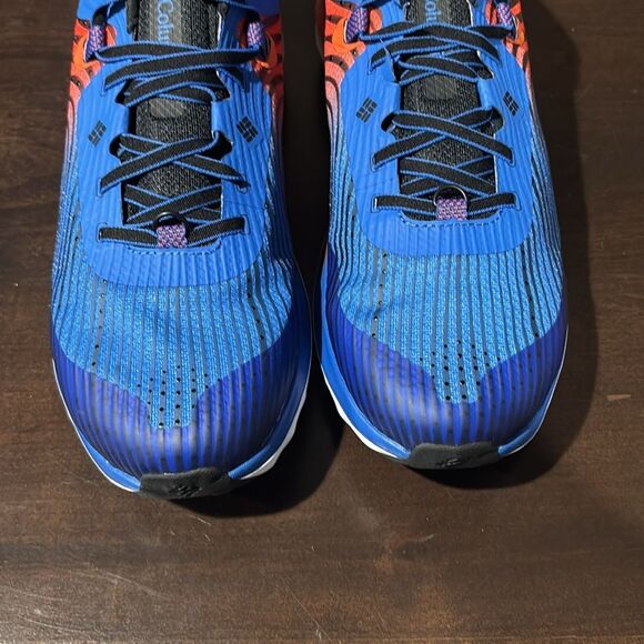 NIB NEW Columbia Escape Ascent Bright Indigo Autumn Orange Size 15 Running Shoes main image 4